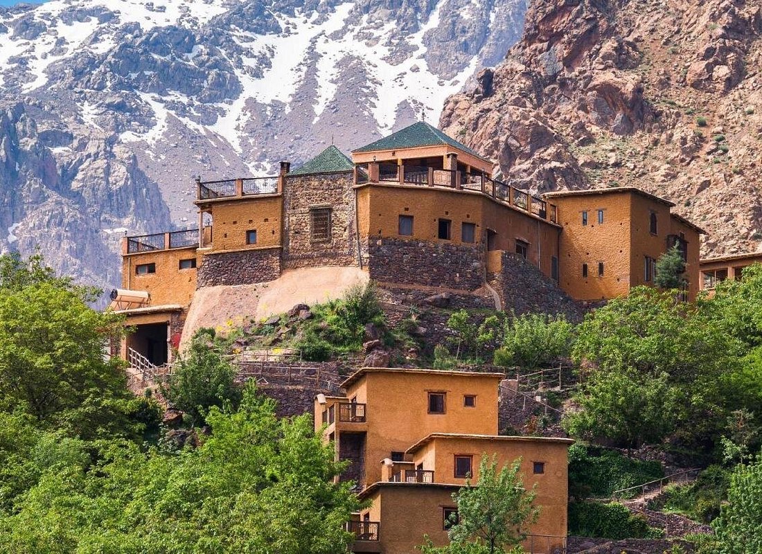 Imlil village in the High Atlas
