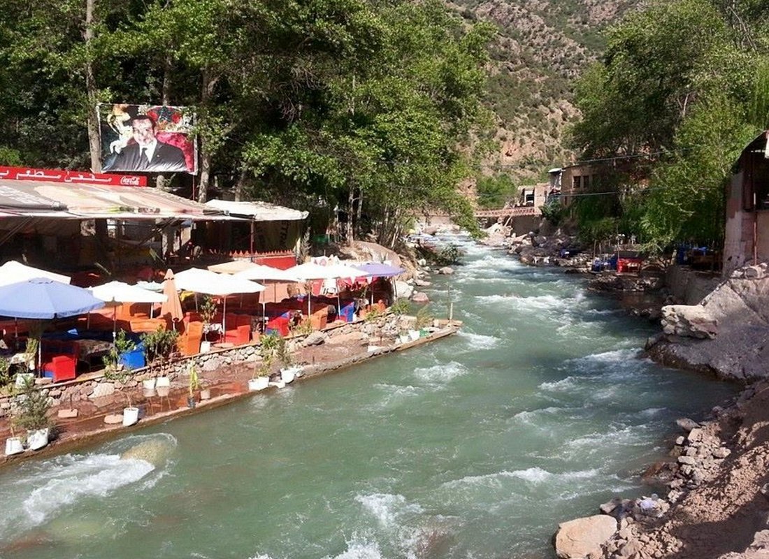Waterfalls trail Ourika Valley